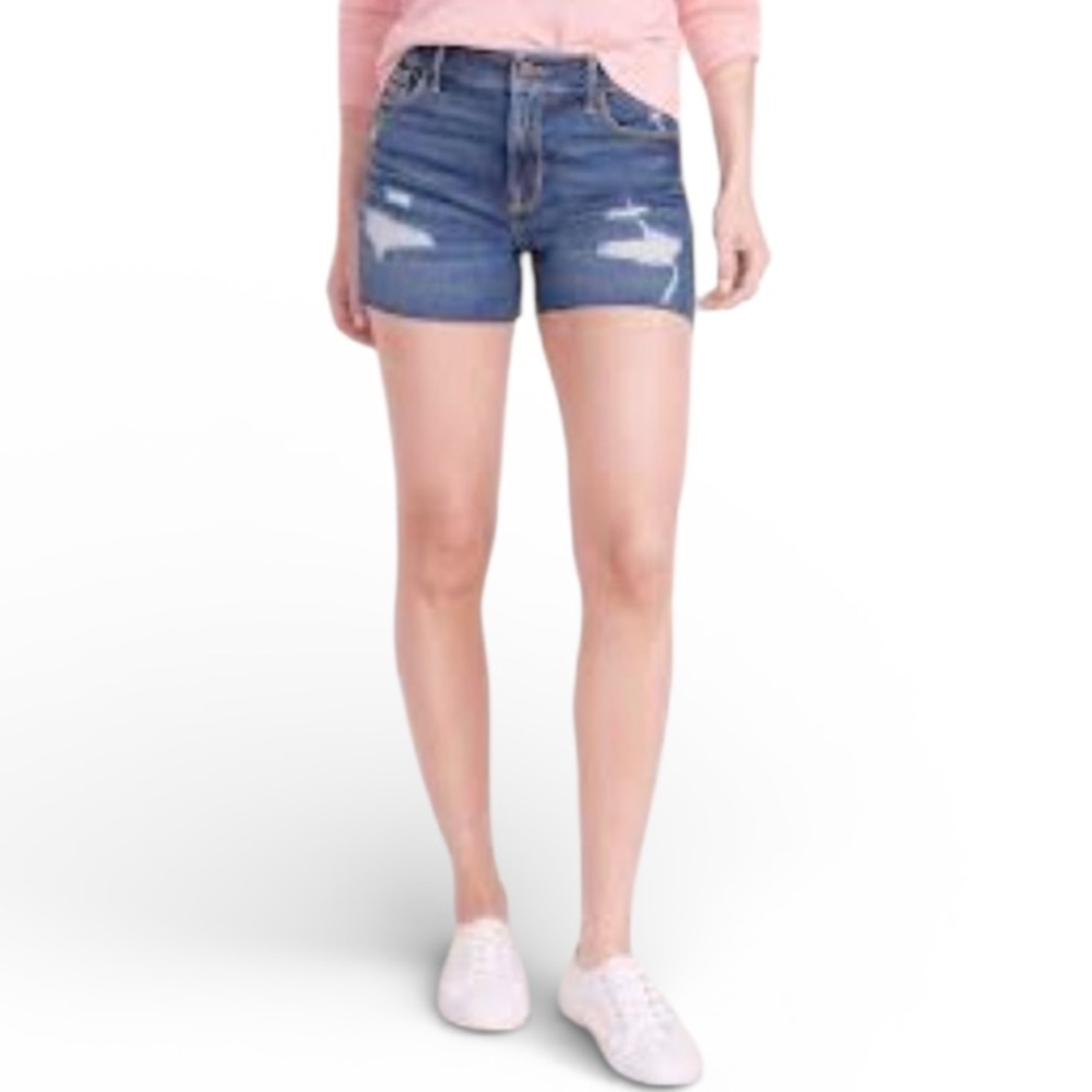 Distressed Jean Shorts Girls Youth Size 14